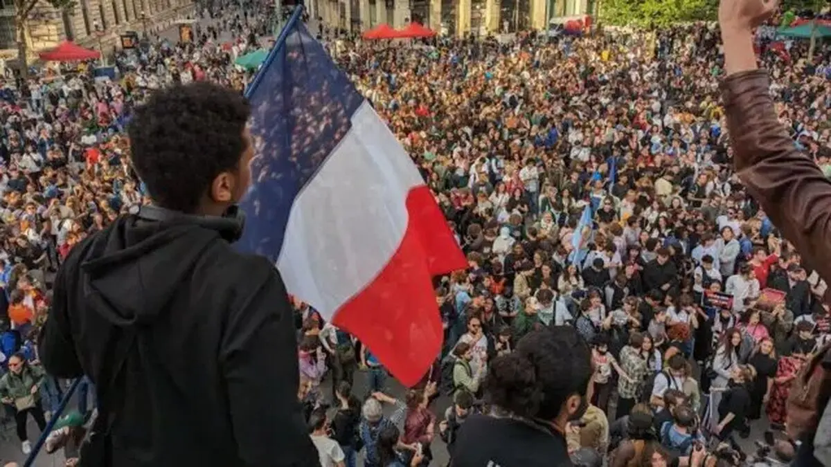 خشم فرانسوی‌ها از خشونت پلیس!