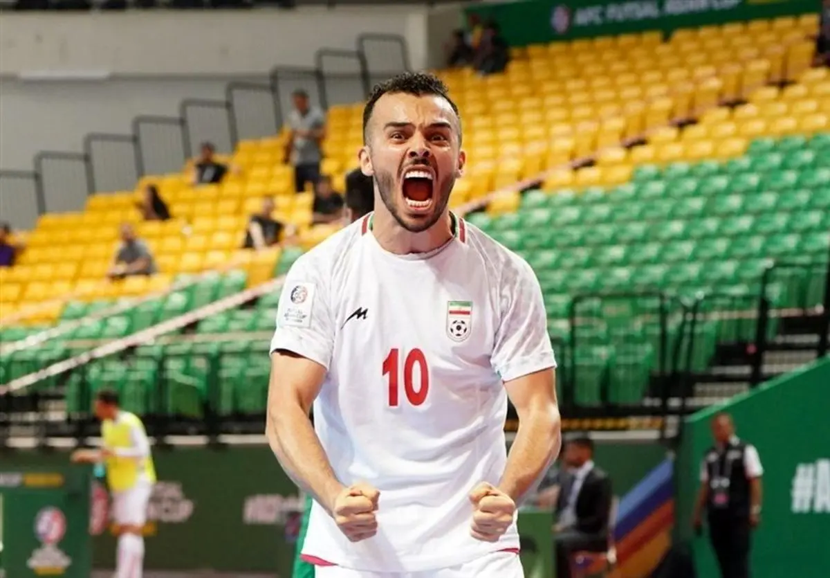 تیم ملی فوتسال در یک قدمی قهرمانی فوتسال آسیا