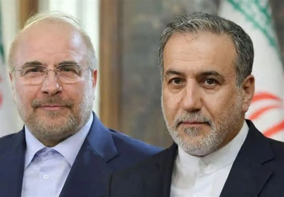 انتقاد از قالیباف و عراقچی درباره متن توافق با آمریکا