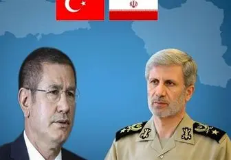 گفتگوی تلفنی وزرای دفاع ایران و ترکیه