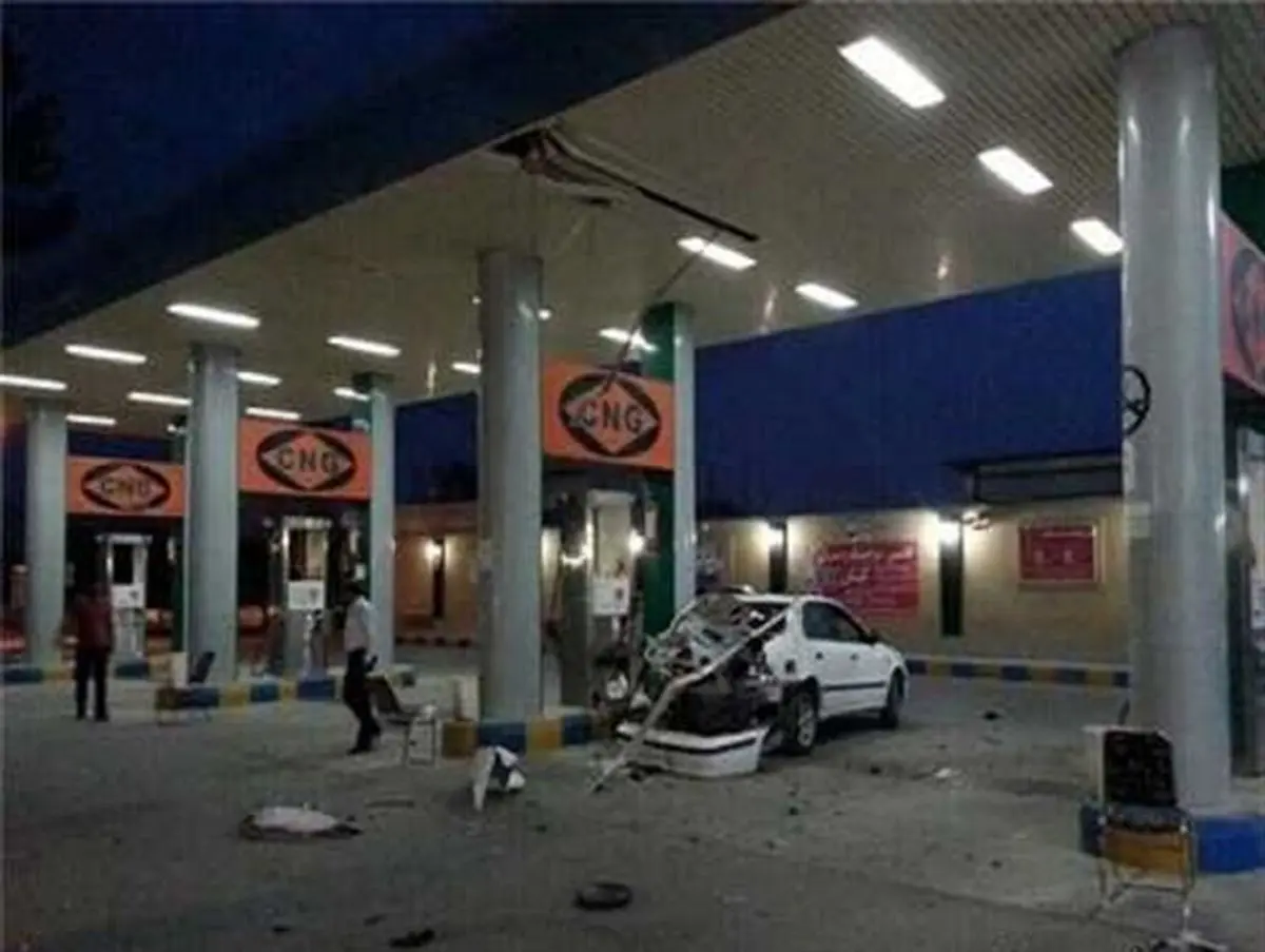 ترکیدگی کپسول CNGدر ایرانشهر دو مجروح بر جای گذاشت