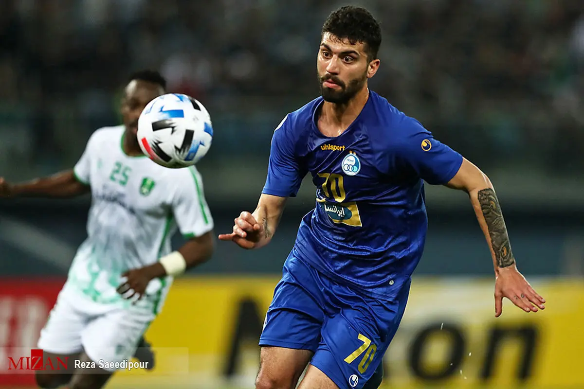 گل دوم استقلال به پرسپولیس توسط دانشگر/ فیلم