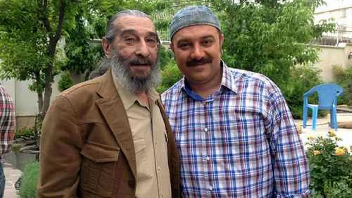 دلتنگی های برزو ارجمند برای پدرش/ عکس