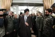 دیدار نوروزی فرماندهان ارشد نیروهای مسلح با رهبر انقلاب/گزارش تصویری