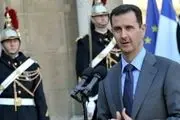 نخستین حضور بشار اسد در تلویزیون فرانسه