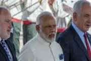 استقبال نتانیاهو از نخست وزیر هند