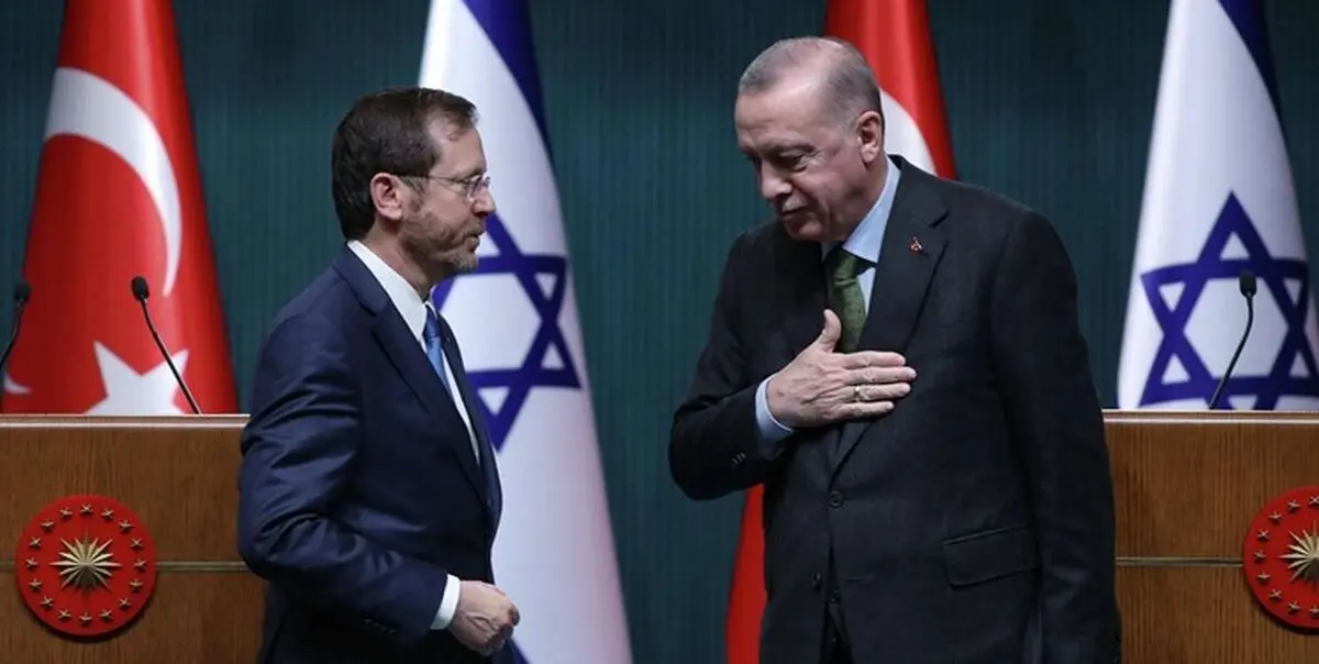 تشکر اردوغان از رئیس‌ رژیم صهیونیستی