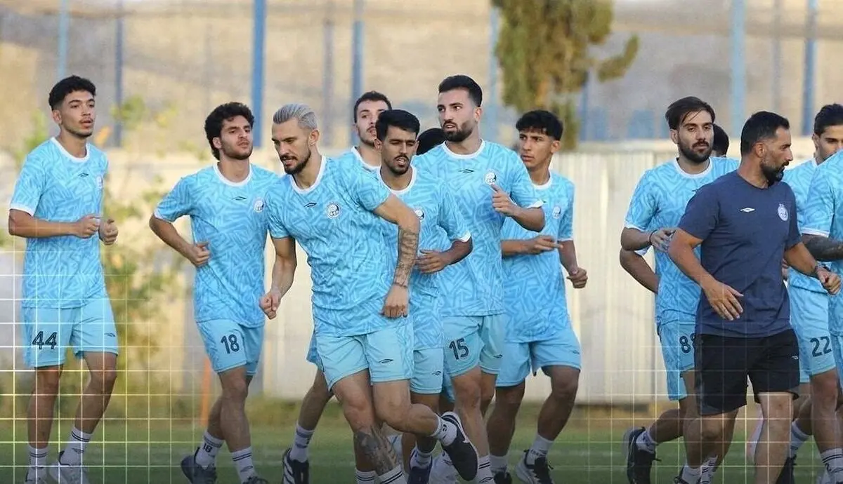 ستایل جدید محمدرضا آزادی در تمرین استقلال سوژه شد!