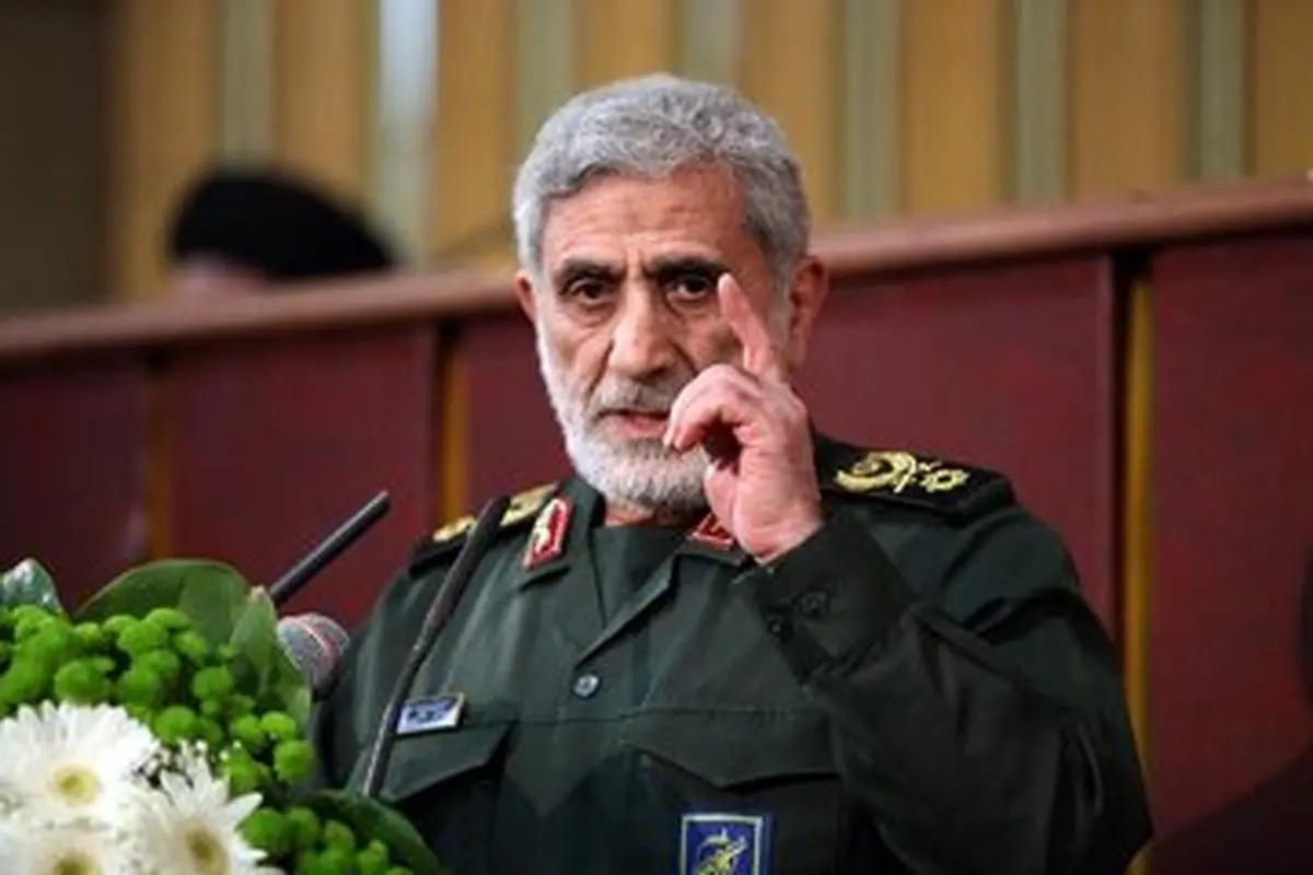 سردار قاآنی پیام صادر کرد