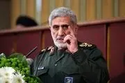 سردار قاآنی پیام صادر کرد