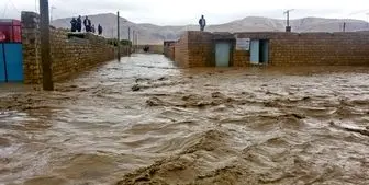وضعیت سیل زدگان در رودبار جنوب استان کرمان
