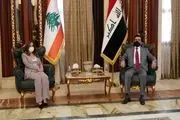 سفر وزیر دفاع لبنان به بغداد 