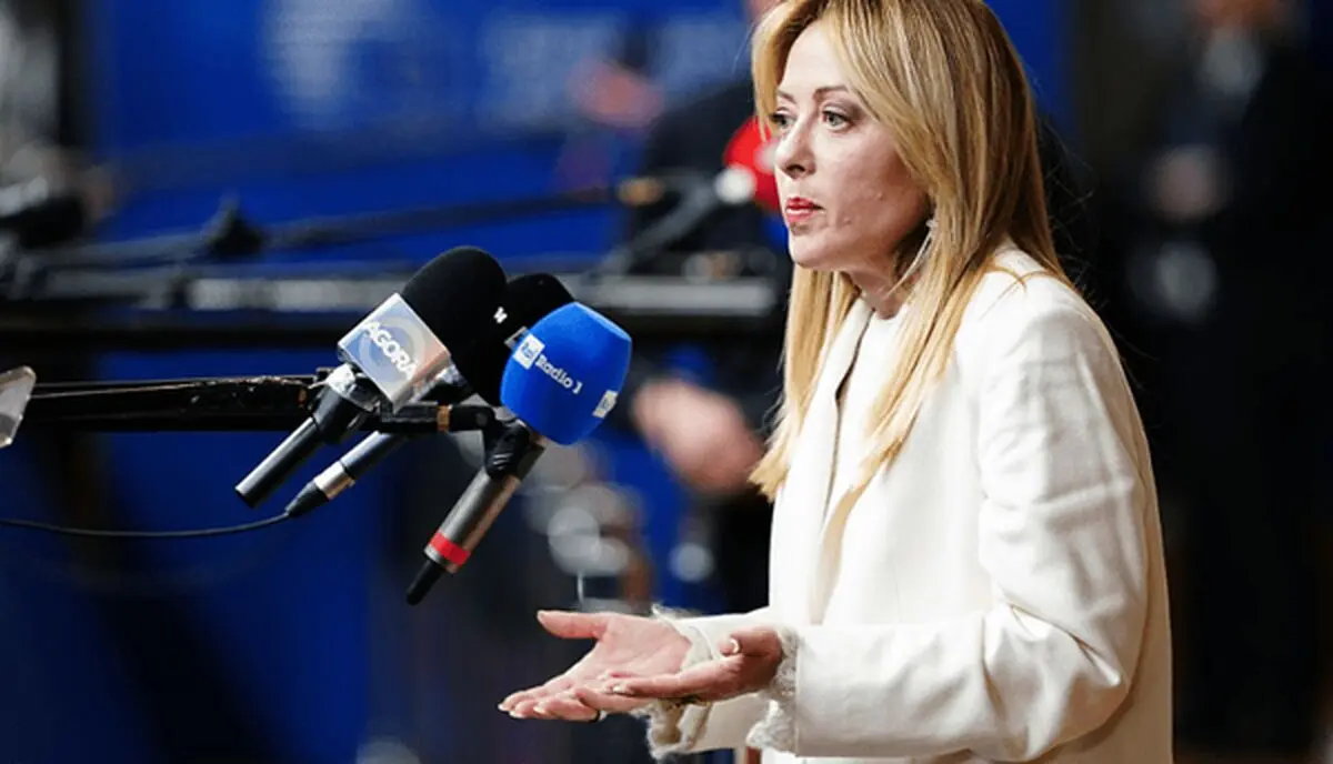 جورجیا ملونی ایران را تهدید کرد