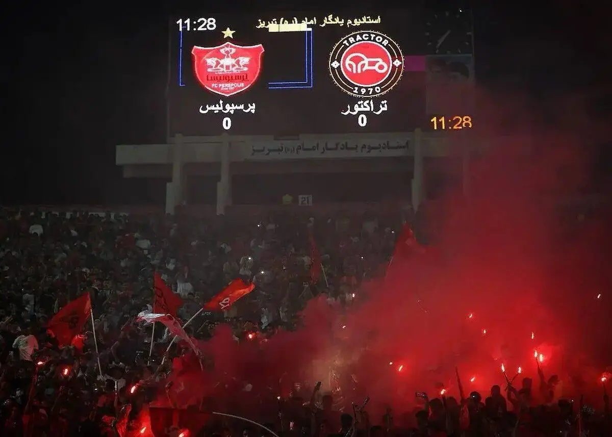 یک پرسپولیسی در آستانه جدایی از تراکتور
