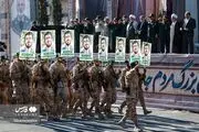 تصویری از رهبر معظم انقلاب در رزمایش جانفدا