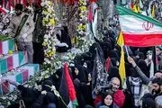  110 پیکر شهید گمنام روی دستان مردم تهران تشییع شدند 