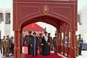  استقبال رسمی «آل سعید» از رئیسی در کاخ العلم 