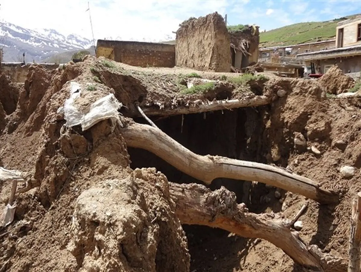 خسارت زمین‌لرزه 4.1 ریشتری به بعضی از مناطق روستایی شهرستان نهاوند