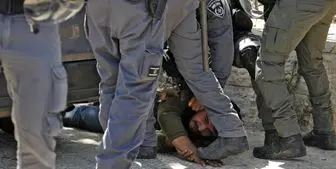 تعرض نظامیان صهیونیست به شهروندان فلسطینی در قدس