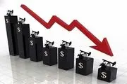 سقوط قیمت نفت آمریکا