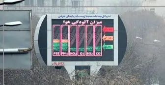 افزایش آلودگی هوای تبریز 