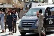 «ارابه مرگ» داعش به آتش کشیده شد 