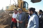 بازدید رحمانی فضلی از ایجاد سیل بند در پیرامون اهواز
