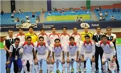 برتری تیم ملی فوتسال ایران برابر ازبکستان