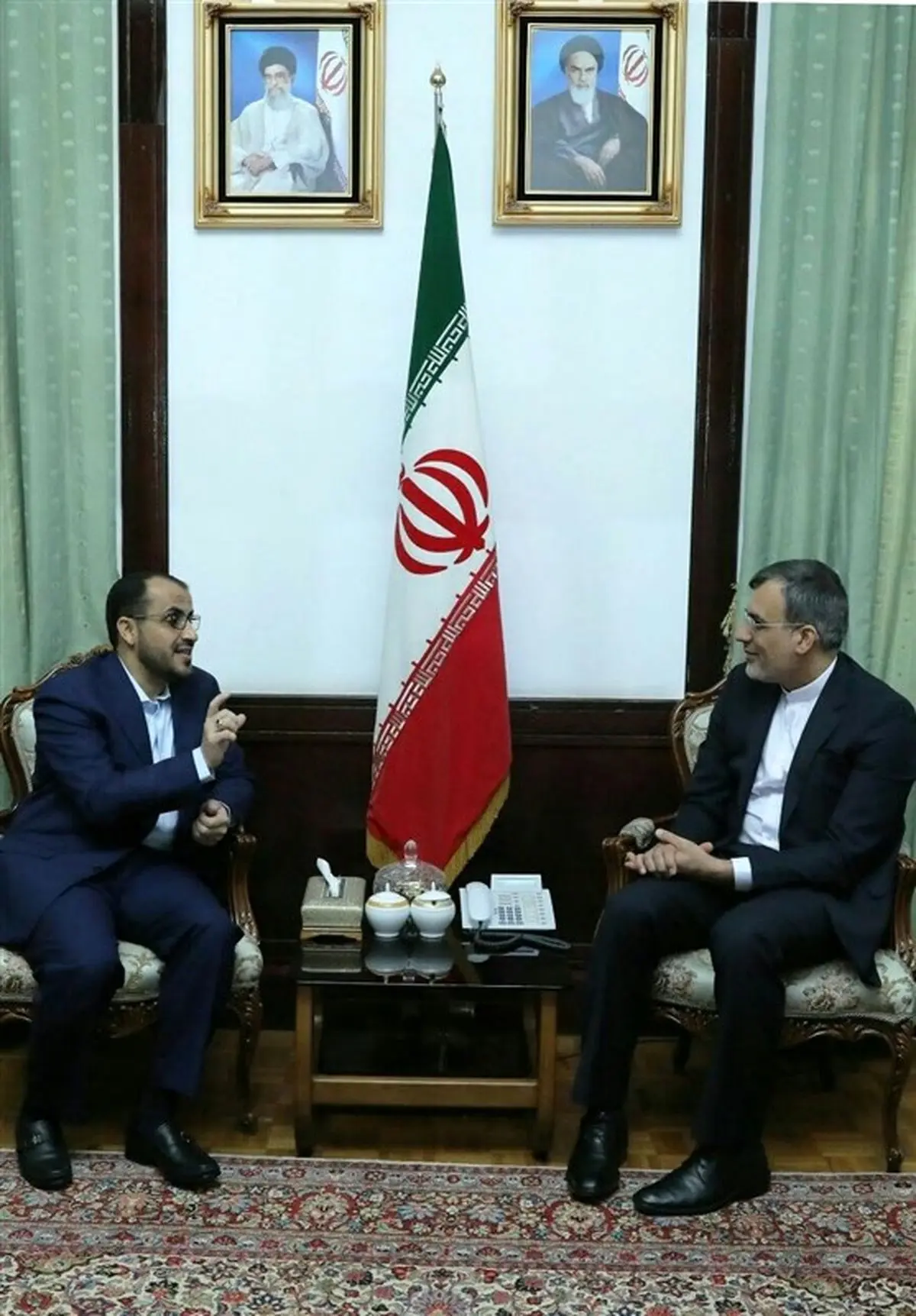 رایزنی دستیار ظریف با مذاکرهکننده ارشد انصارالله