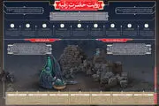 اینفوگرافیک کربلا به روایت حضرت رقیه
