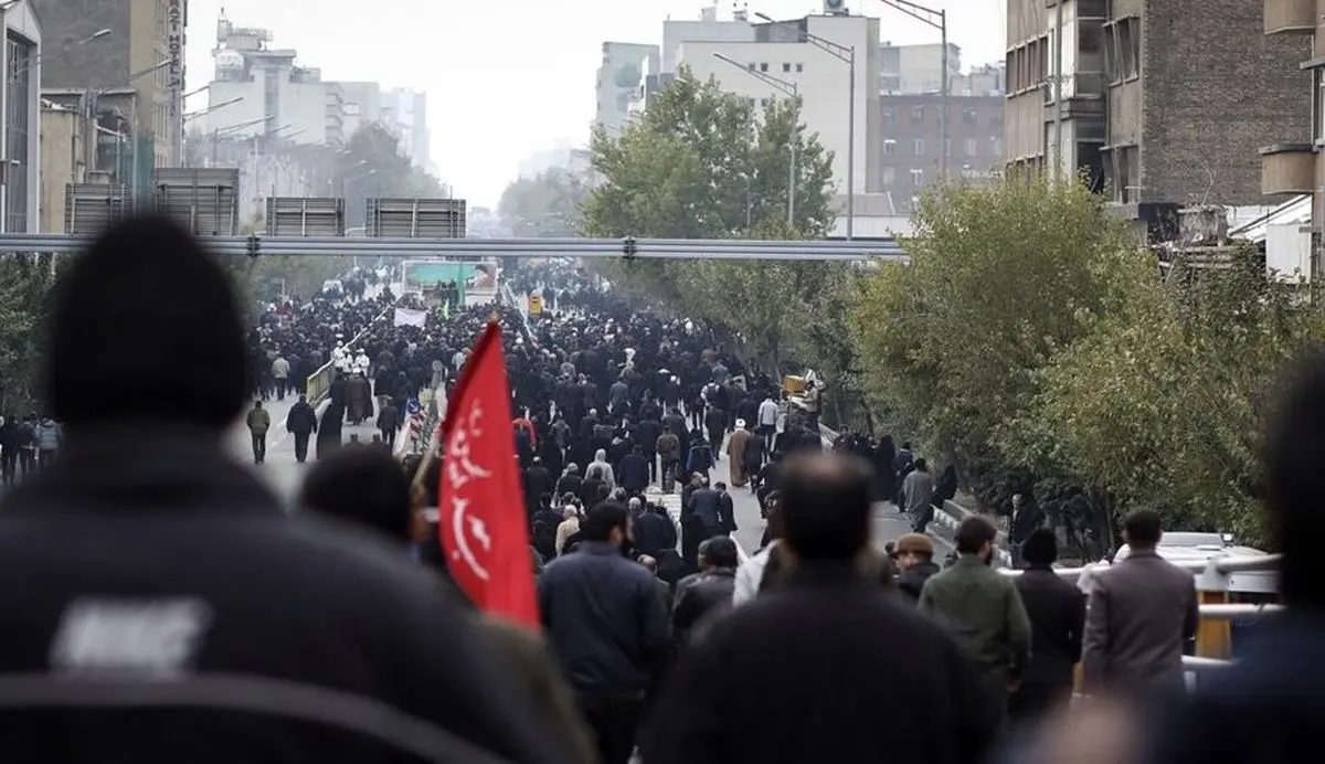 اجتماع پرشور امروز تهران به صورت تصویر پانوراما