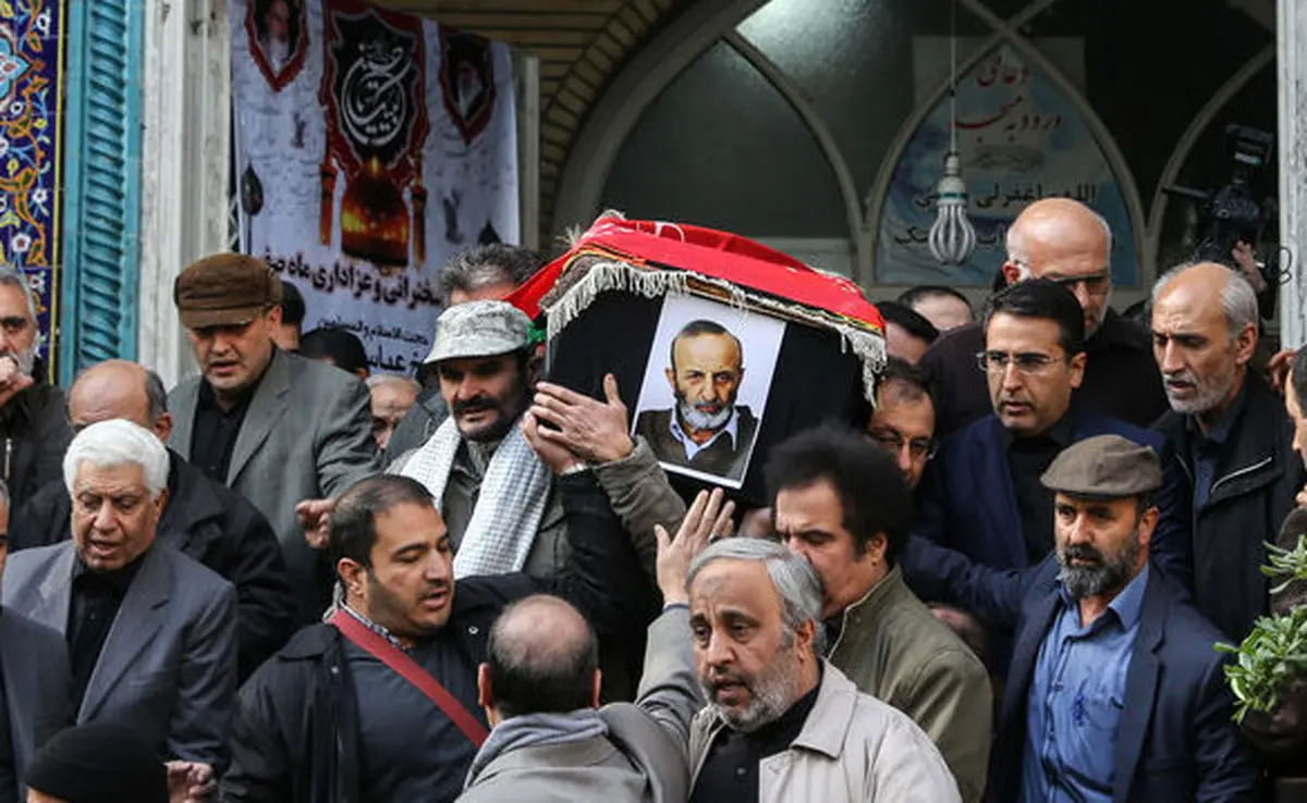 پیکر مرحوم «حسن شایانفر» تشییع شد