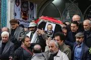 پیکر مرحوم «حسن شایانفر» تشییع شد