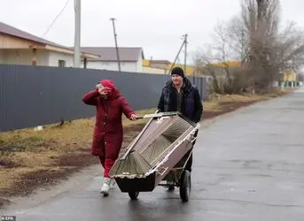 زلنسکی در خیابان‌های بوچا 