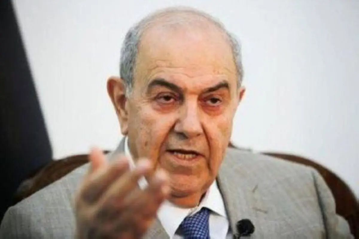 علاوی نگران شد