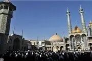 همشیره رهبر انقلاب به خاک سپرده شد