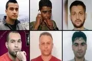اسرای تونل آزادی در ۵ زندان مختلف در اراضی اشغالی