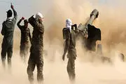 حملات خمپاره‌ای ارتش عراق به مواضع داعش / گزارش تصویری