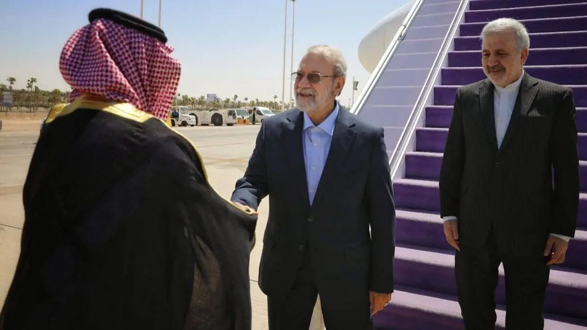 دلیل سفر لاریجانی به عربستان؟+تصاویر