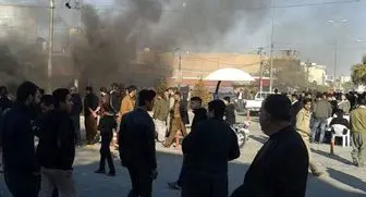 دفاتر سه حزب کرد در شمال عراق به آتش کشیده شد