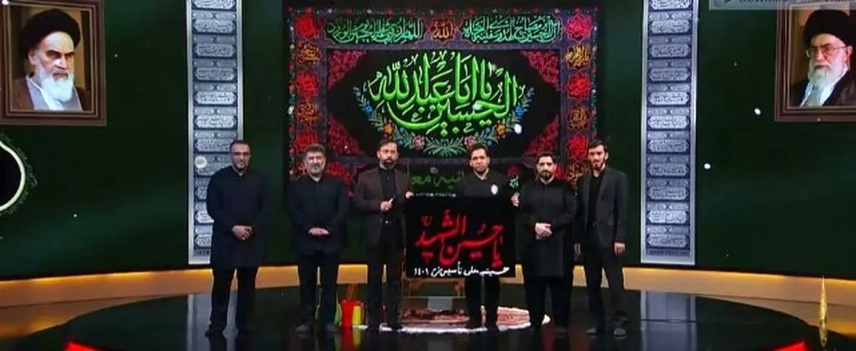 تعجب ذاکران اهل بیت از لهجه زیبای اجرا کننده برنامه معلی
