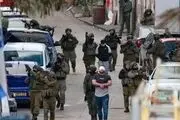 بازداشت ۱۴۰ فلسطینی در کرانه باختری طی ۲ روز