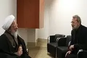 گزارش لاریجانی به آیت‎الله جوادی آملی درباره مسئله مهاجرت
