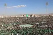 تظاهرات در «حجه» یمن در تقدیر از عملیات «نصر من الله»
