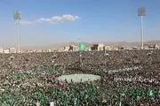 تظاهرات در «حجه» یمن در تقدیر از عملیات «نصر من الله»