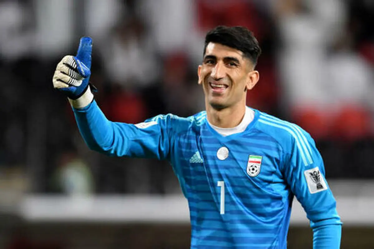 حضور بیرانوند در آکادمی پرسپولیس+عکس