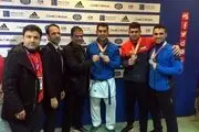 طلا و نقره کاراته کاران ایرانی در پاریس