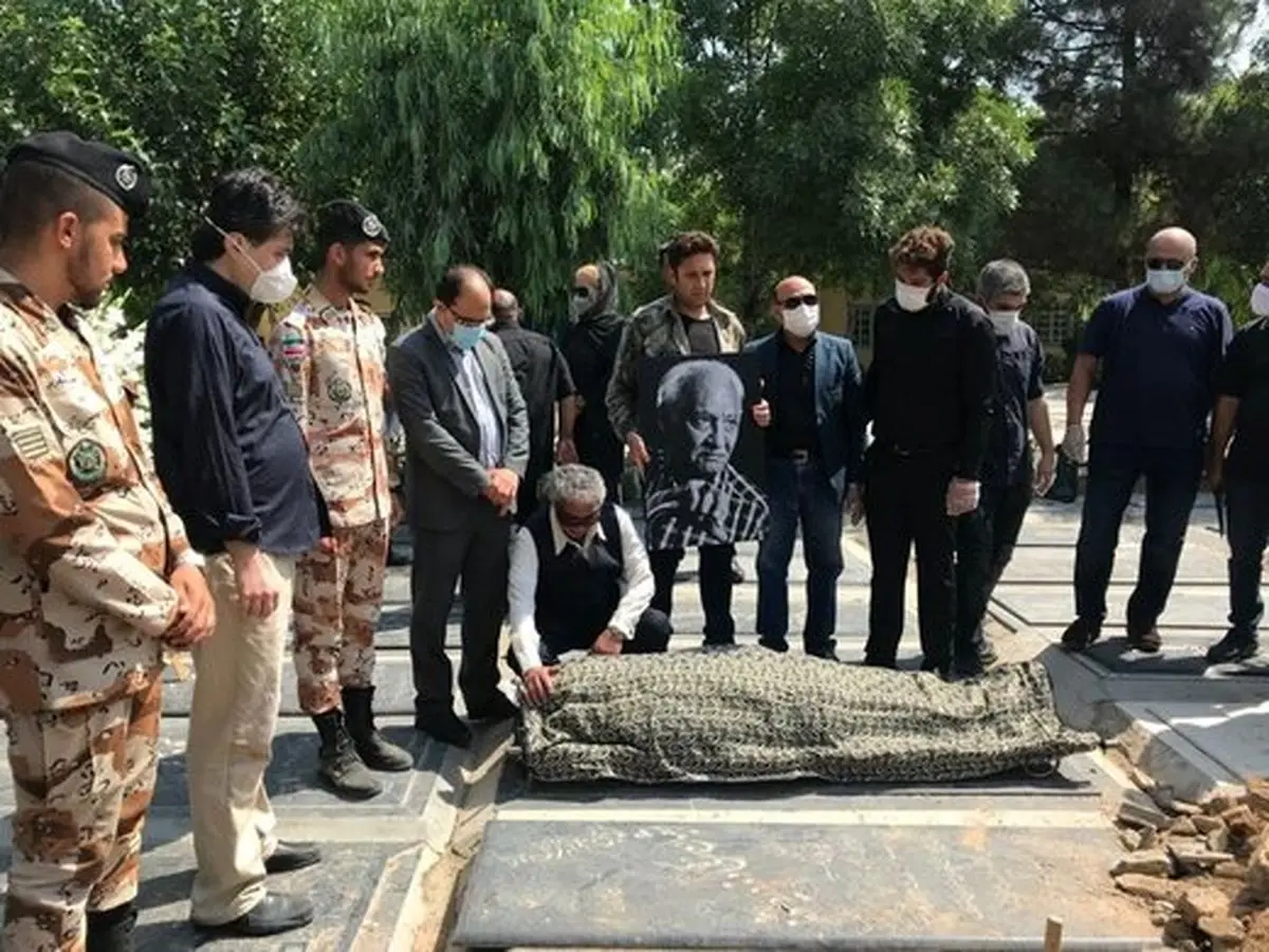پیکر پیشکسوت سینمای ایران به خاک سپرده شد