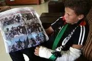 برادر دختر معروف فلسطینی دستگیر شد