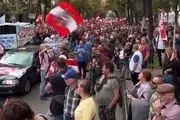 تجمع هزاران نفری در وین علیه «خودکشی تحریمی» اروپا علیه روسیه